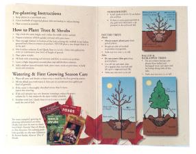 Nursery care instruction booklet