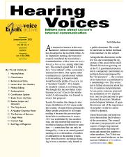 Editors' Association of Canada's newsletter