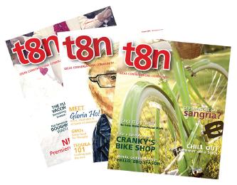 T8N magazine covers